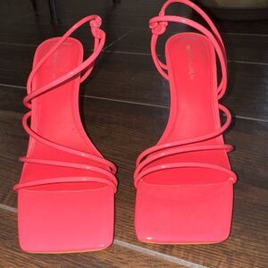 Marc Fisher Dareta Heeled Sandal In Miami Pink
NWOT sz 10